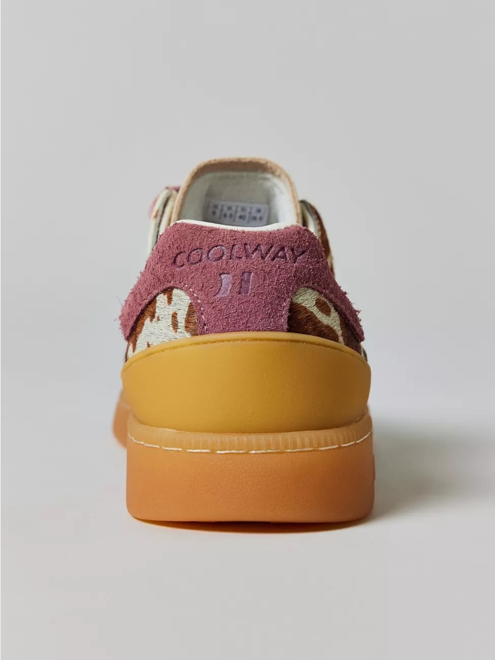 Coolway Women's Goal Animal Print Sneakers - Picture 3 of 6